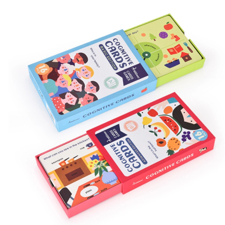 Kid's Card Game 6 in 1 Packaged Memory Card Set Fun for Ages 3+