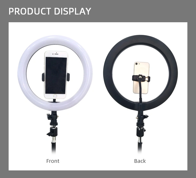 Studio Ring Light Fashion White LED Wedding Makeup Youtube Art Power Item Tripod Live Fill Light