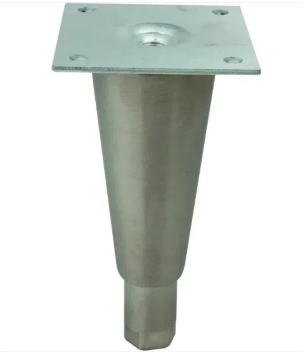 Zamak Adjustable Cabinet Legs Nickel Plated Adjustable Feet