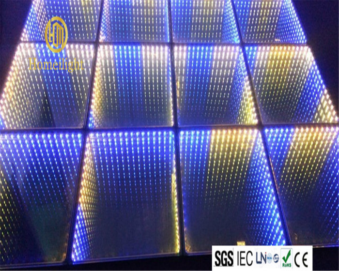 LED 3D Mirror Abyss Dance Floor 3D Floor Art