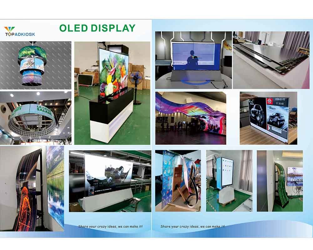 43inch Floor Stand Double Sided Screen Digital Signage Screen for Shopping Mall Advertising Player