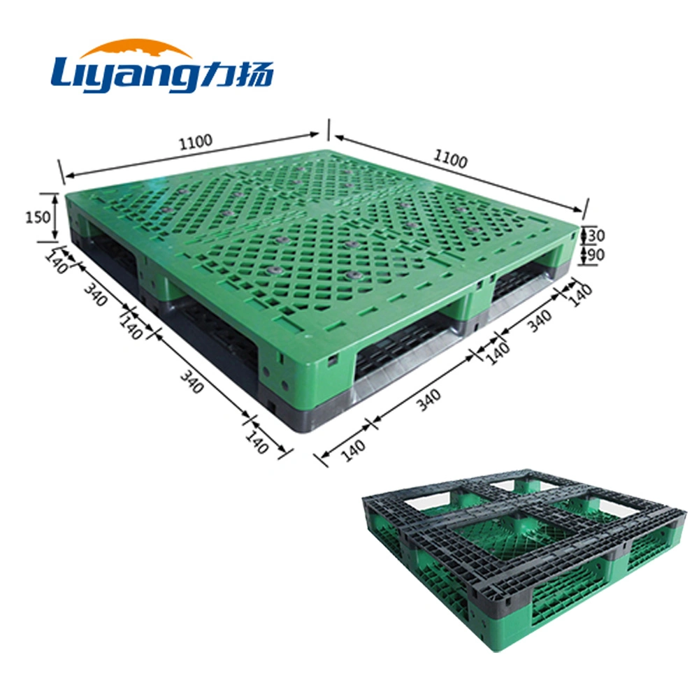 Liyang 1111 Heavy Duty Warehousing Logistic Transportation Combined Plastic Pallet Heavy Duty Plastic Tray