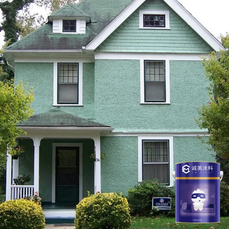 Emulsion Top Coating Paint Liquid Effective Professional Produce Exterior Paint