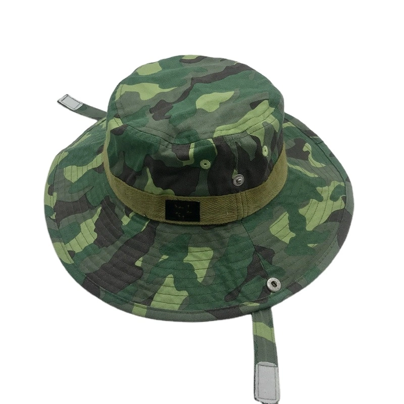 Custom Teenager Camouflage Bucket Hat Baby Toddler Kids Boys Breathable Summer Sun Protection Bucket Hat