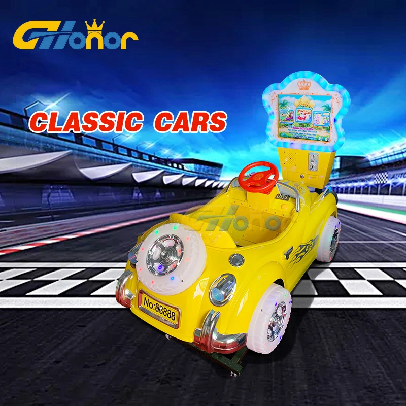 Children's Swing Car Children's Simulator Racing Indoor Children's Game Machine Children's Arcade Game Machine Children's Coin Operated Electronic Game Machine