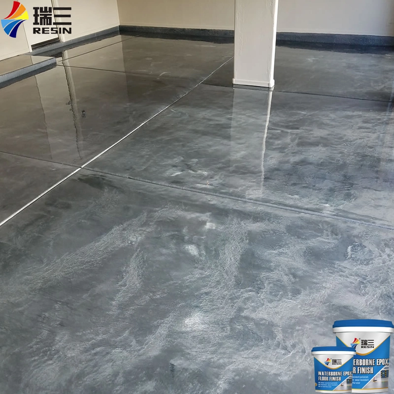 2 Part Clear Epoxy Resin Liquid Art Floor Coating Paint