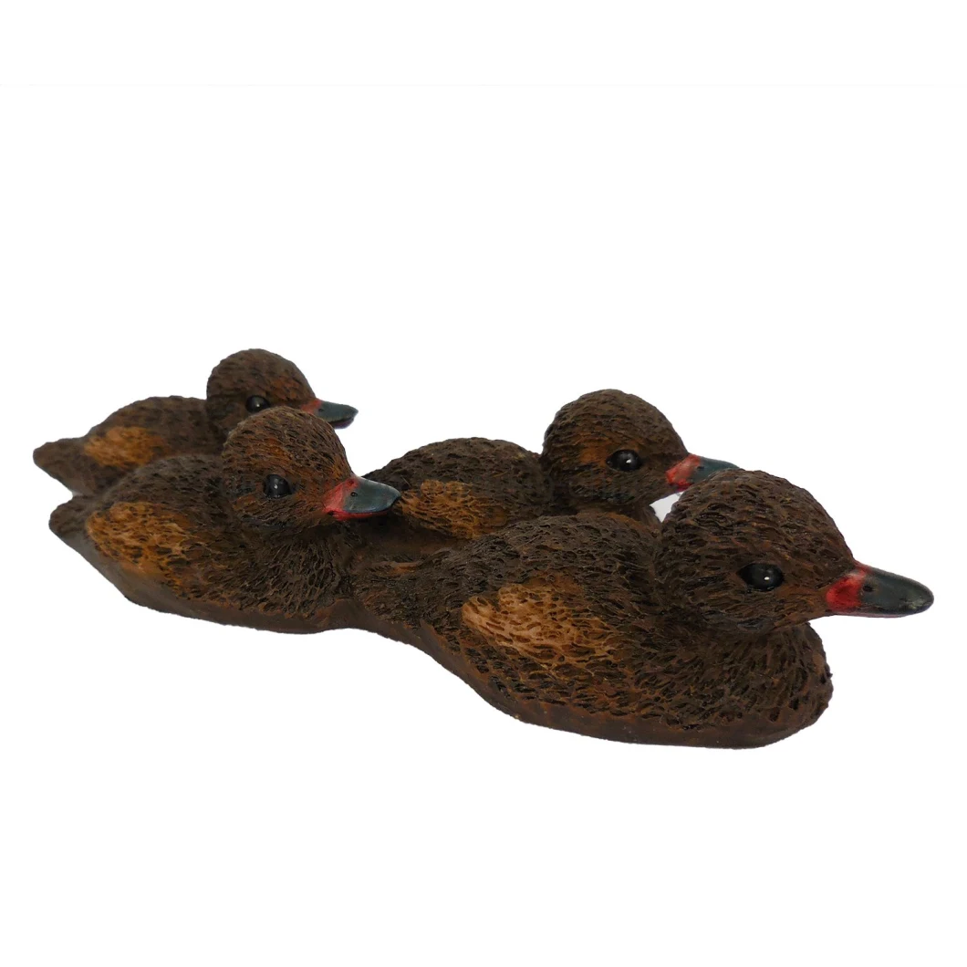 OEM Poly Resin Animal Duck Craft Model Toy for Kids