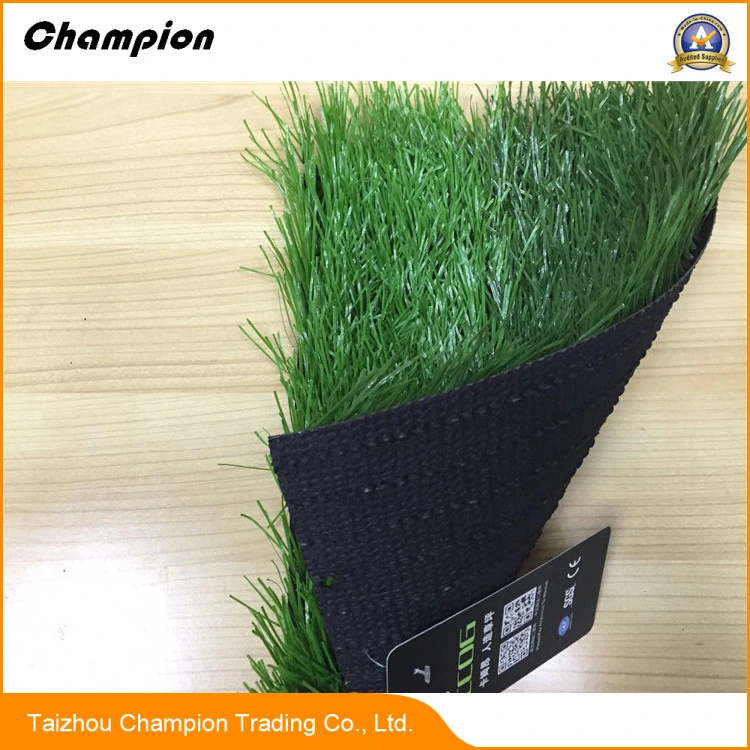 Soccer Field Grass, SGS, Ce Approved, Water Proof Thick Artificial Grass Football Field