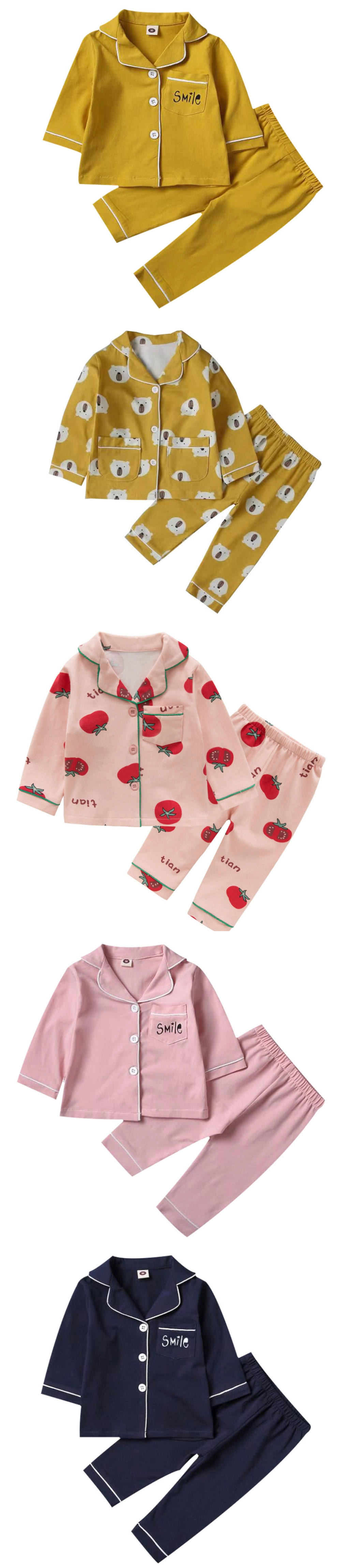 Kid's Cotton Pyjama Set Sleepwear