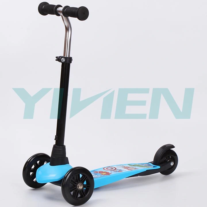 Kids 3 Wheel Scooter, 3 Height Adjustable Mini Scooter for Kids, Boys Girls