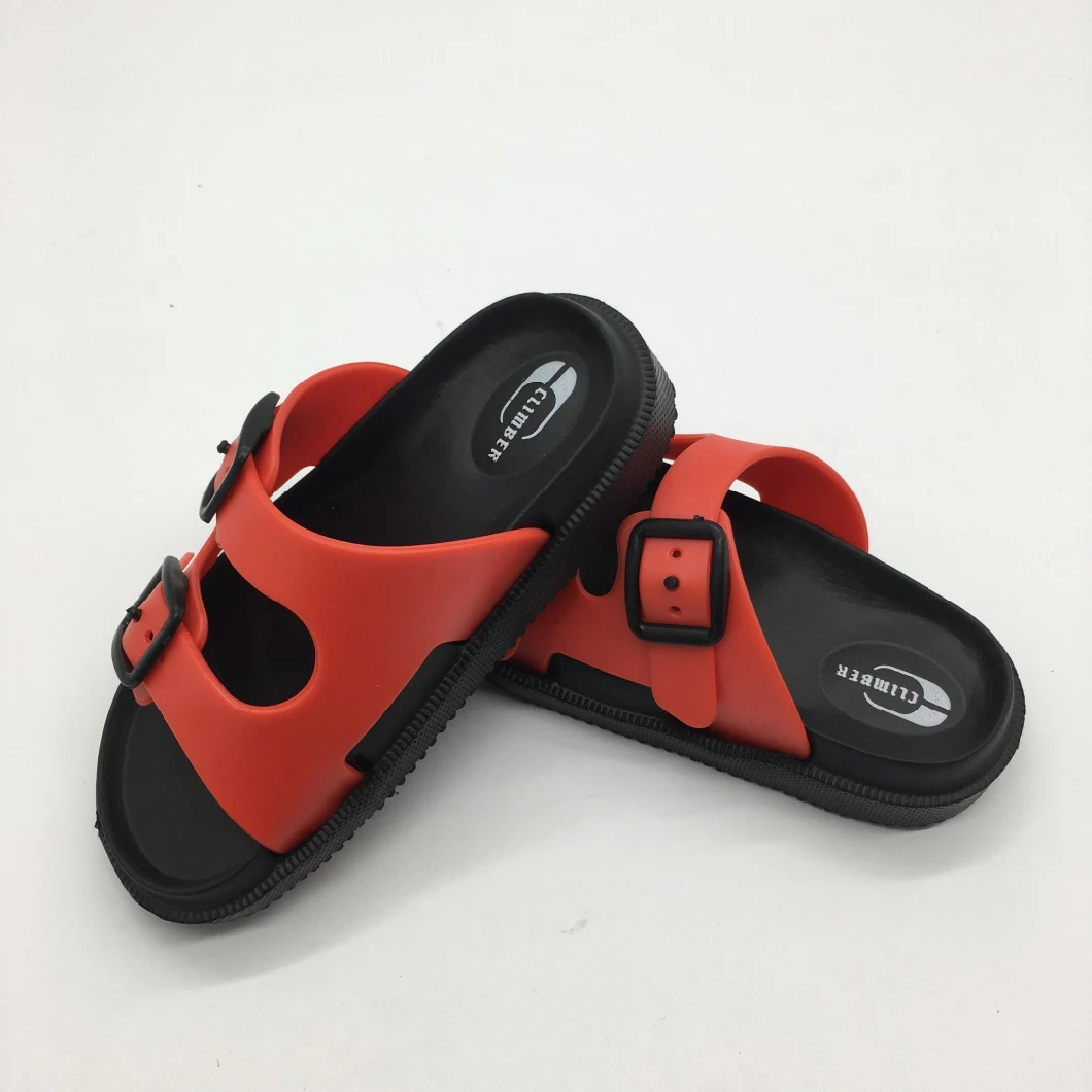 2020 New Childrens Slippers Comfortable Flat Sandals with PVC Upper and EVA Sole