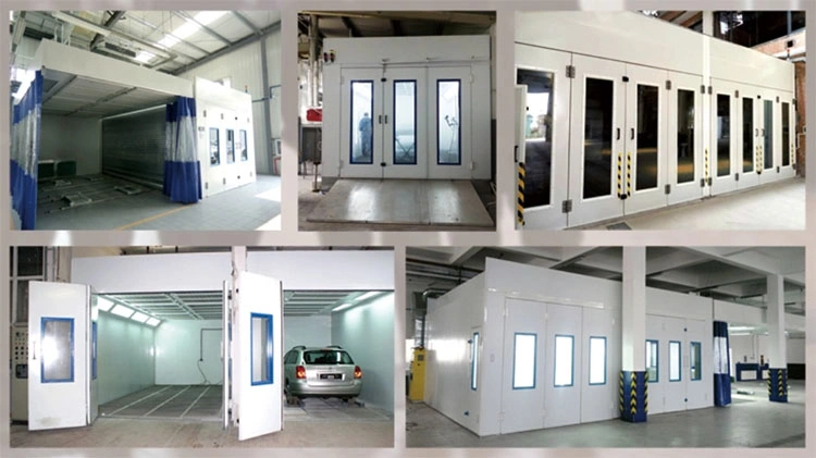 Down Draft Paint Spray Booths Rain Shed Outdoor Paint Booth