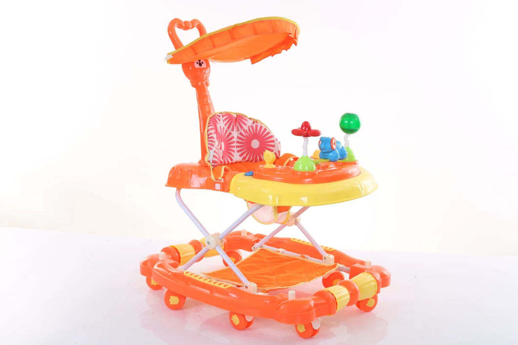 2021new Best Foldable Kids Walking Chair Toys Educational Baby Walker for Kids Have a Mat