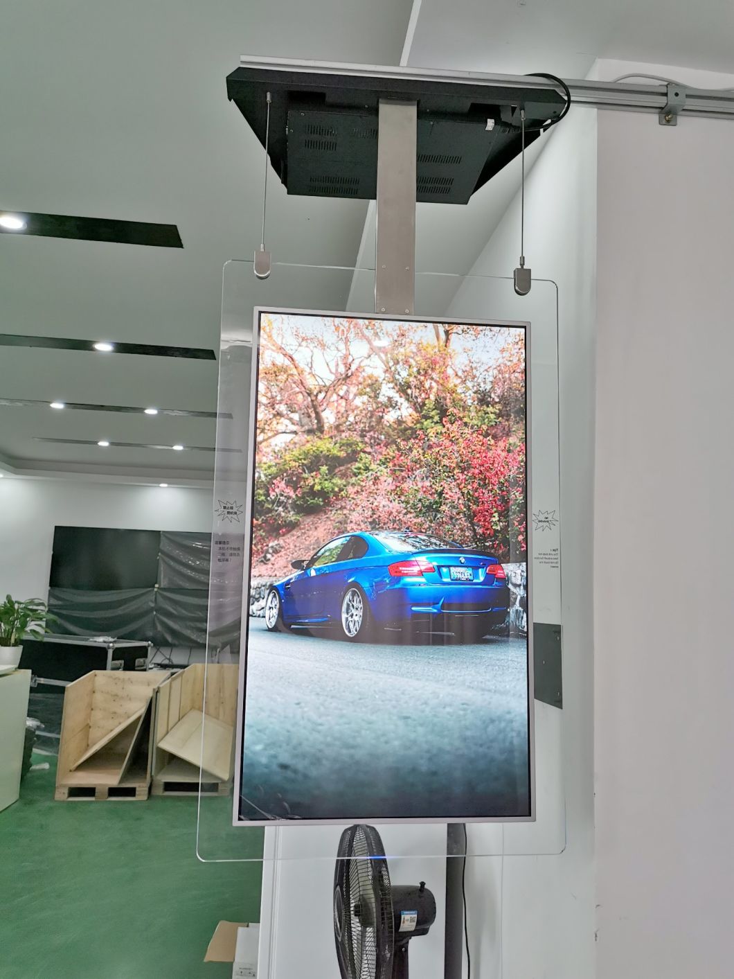 43inch Floor Stand Double Sided Screen Digital Signage Screen for Shopping Mall Advertising Player