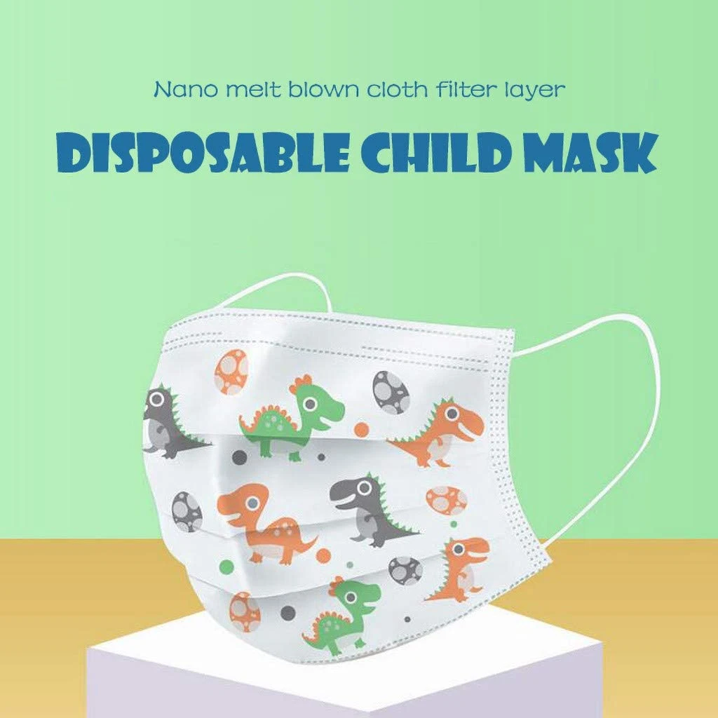 3ply Kids Face Mask Boy Kids Mask Cartoon Kids Face Mask Custom