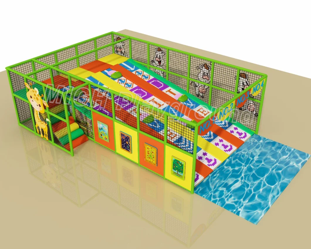 Childrens Play Game Center Tube Slide Playground