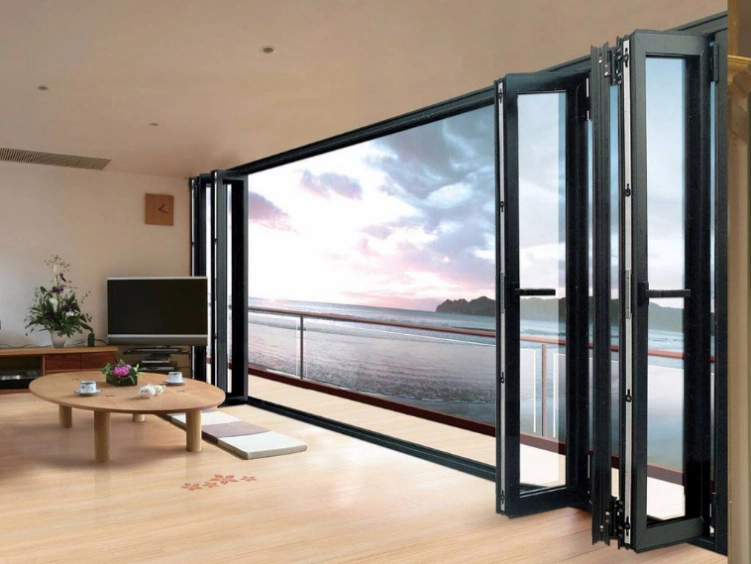 Exterior Folding Door-Waterproof Folding Door/Fireproof Folding Door/Typhoon Folding Door/Heatproof Folding Door