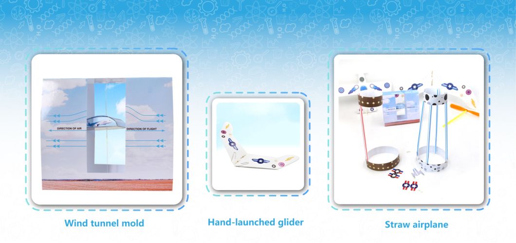 Wholesale Toys Factory DIY Craft Airplane Toy for Kids