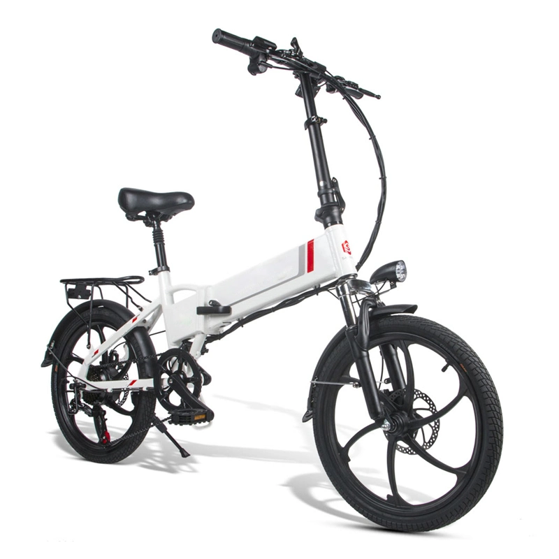 Fitness Gym Equipment Electric Folding Bike LCD Display