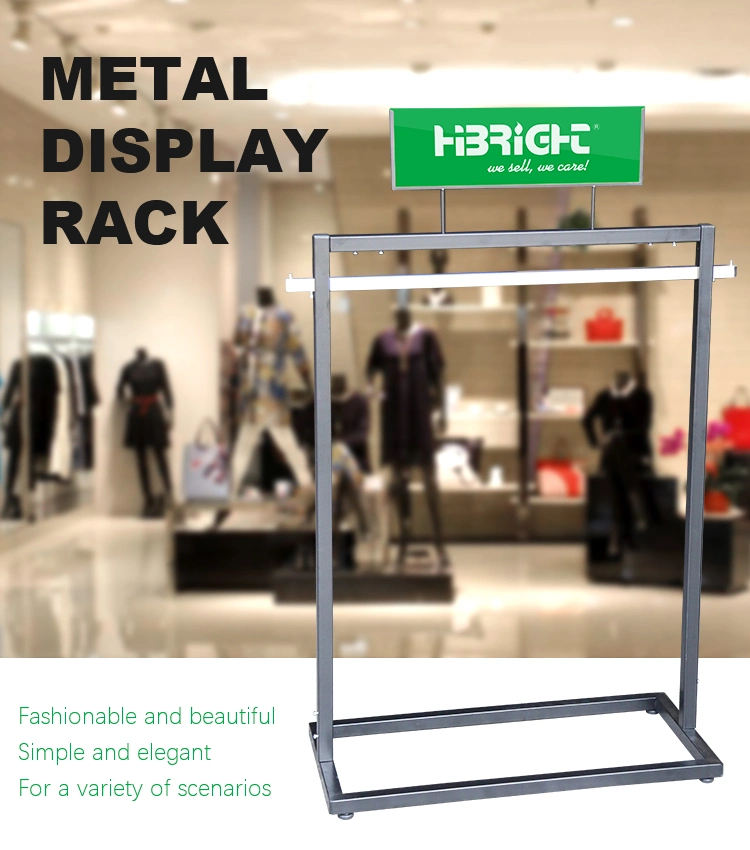 Retail Store Garment Rack Adjustable Metal Clothes Display Stand for Kids