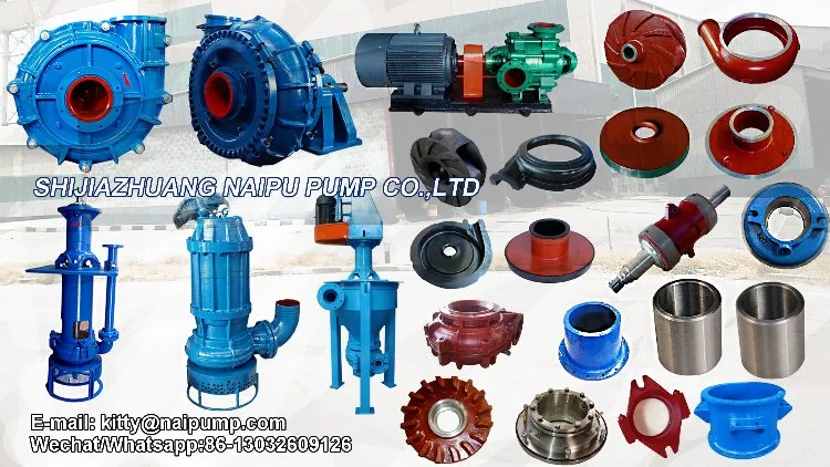 Heavy Duty Mineral Processign Heavy Duty Mining Slurry Pump 8/6f