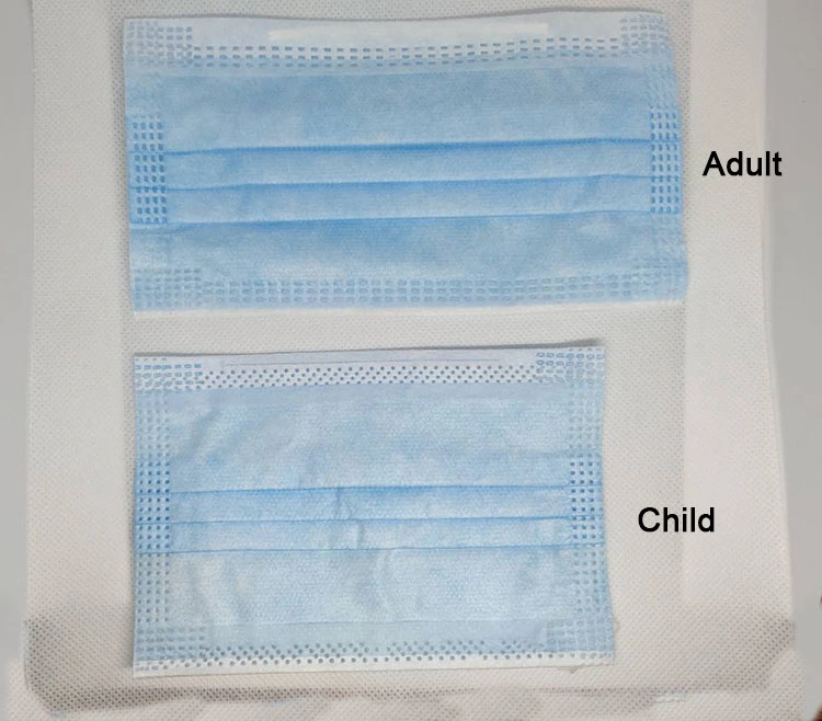 Civil Use Child Size Face Mask Children Disposable Face Mask