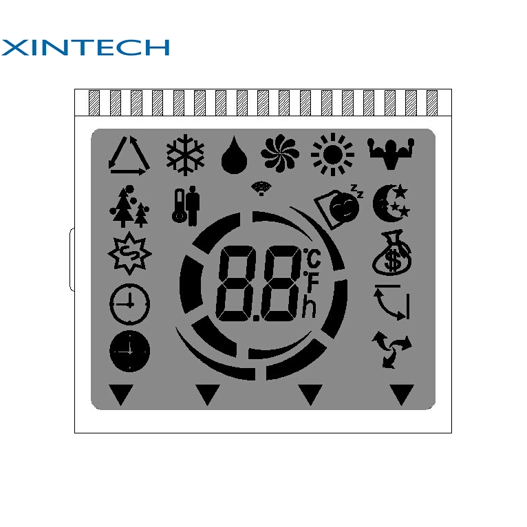 Xintech Graphic LCD Display, FSTN Positive Cog LCD Display, Custom Cog LCD Display