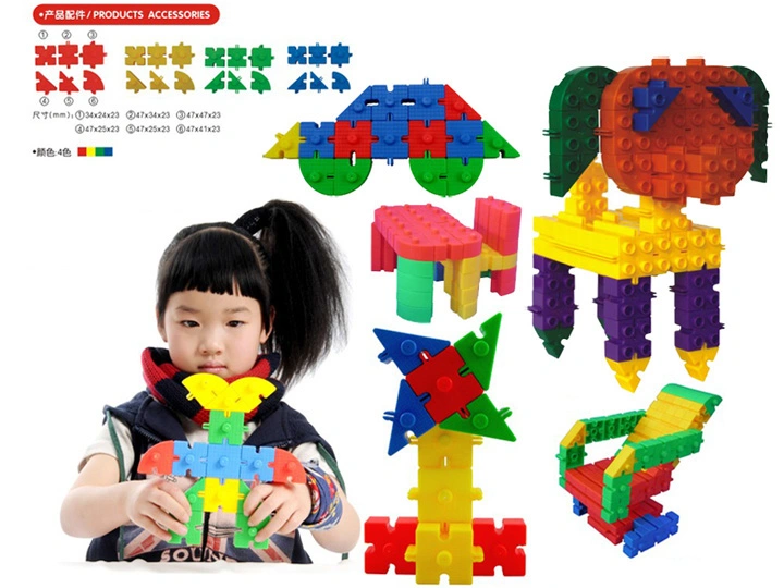 Plastic Tabletop Toys Threading Toys for Kids