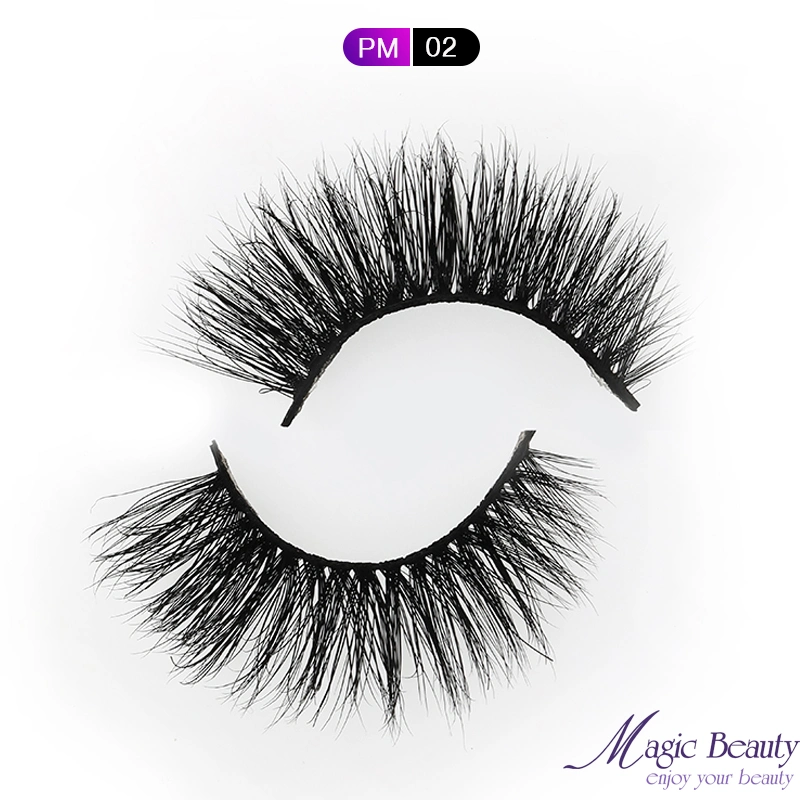 2020 New Styles Lashes Top Quality Eyelashes Pm01 Pm02 3D Premium Mink Eyelash for Makeup Artist