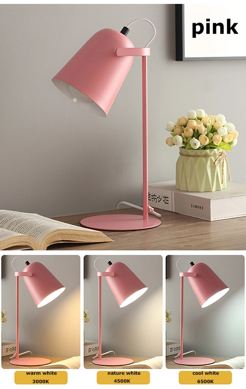 Bedside Desk Lamp for Kids Room Reading Room Modern Style