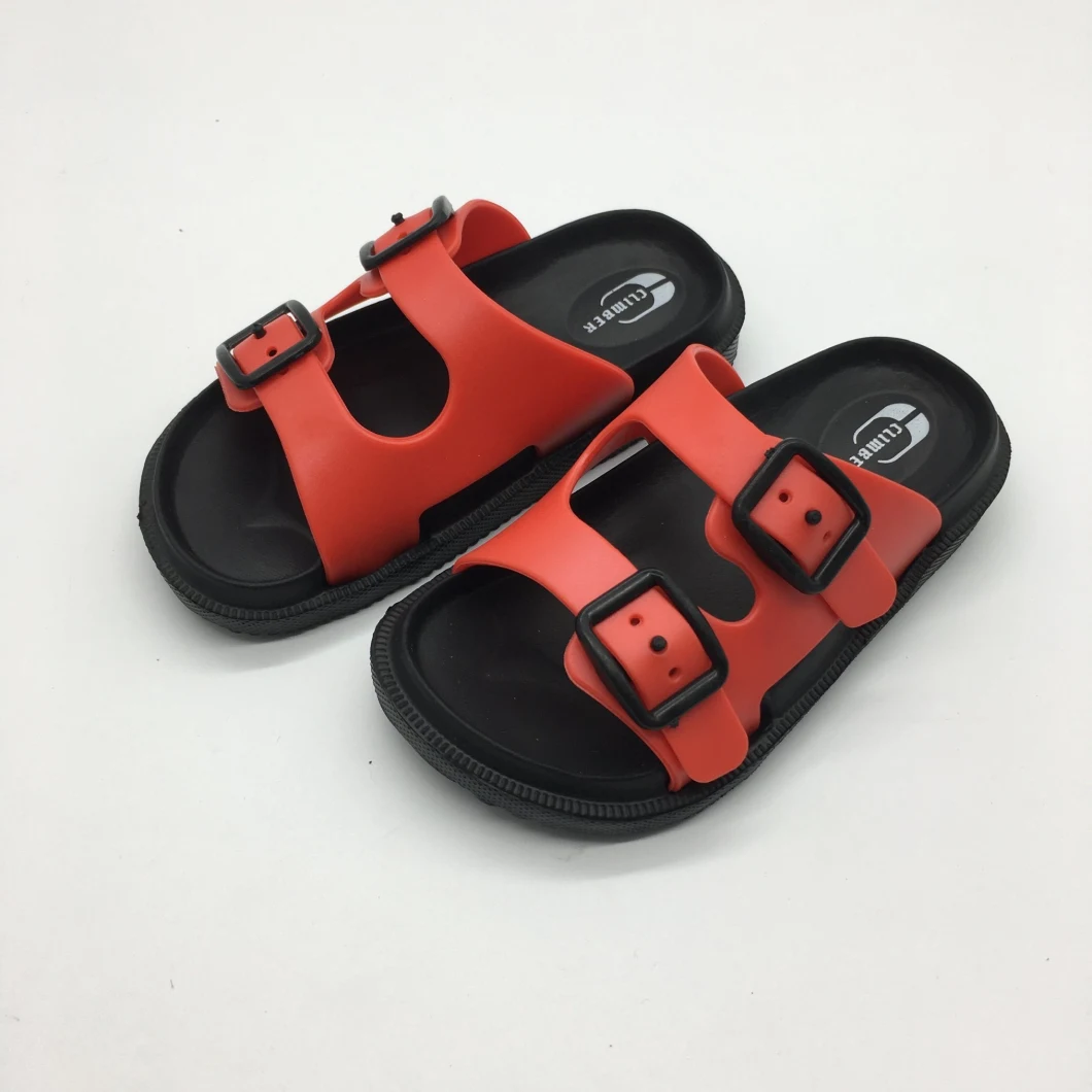 2020 New Childrens Slippers Comfortable Flat Sandals with PVC Upper and EVA Sole