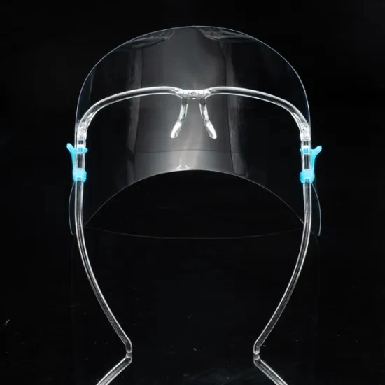 Double-Sided Anti-Fog Face Shield with Frame for Kids and Adults