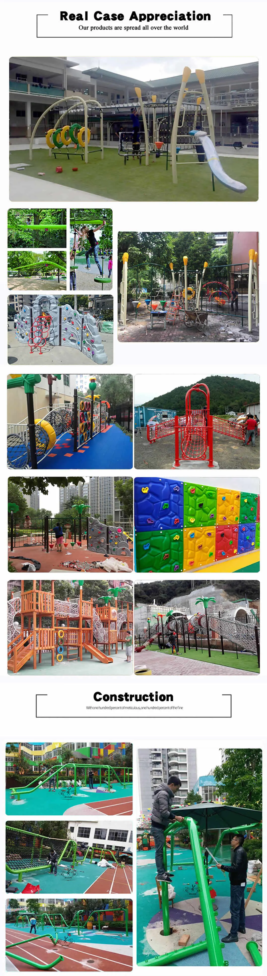 China Outdoor Jungle Gym Fitness Climbing Rope Bridge for Kids Activity and Play Suppliers