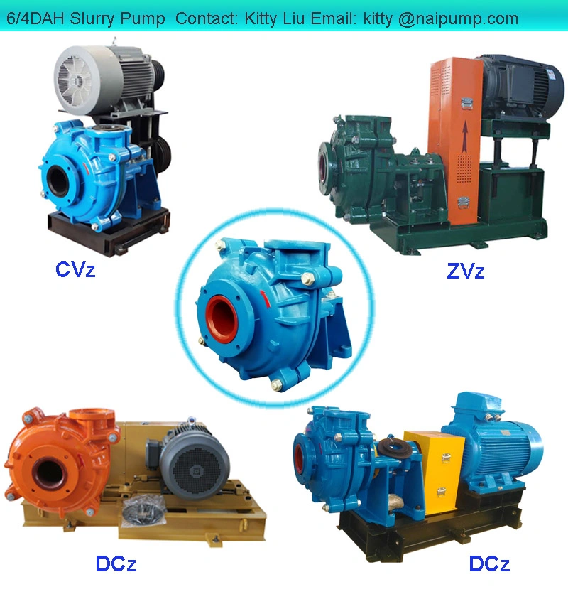 Heavy Duty Mineral Processign Heavy Duty Mining Slurry Pump 8/6f