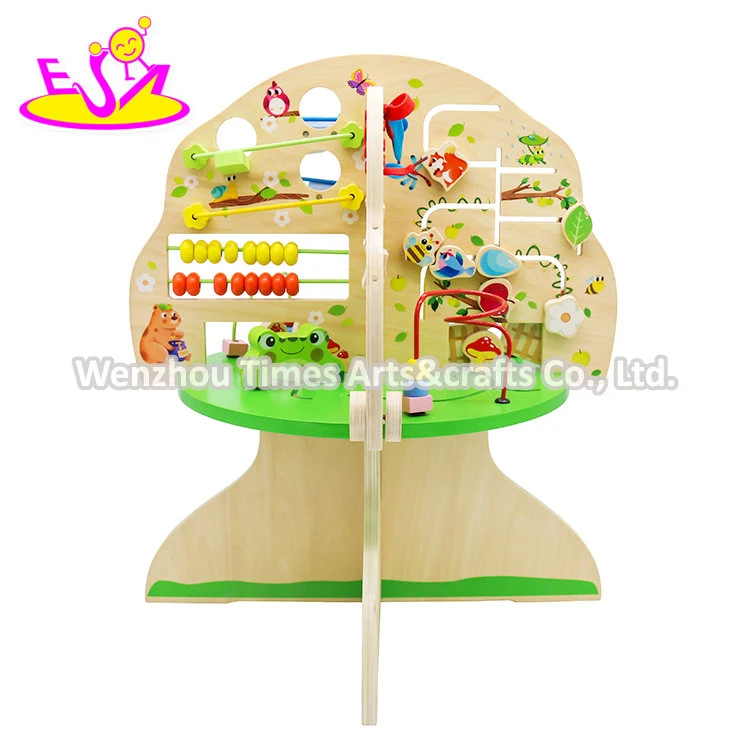 Customize Educational Wooden Play and Learn Activity Table for Kids W12D224