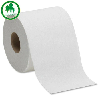 Toilet Roll Paper Soft Absorbent, Solid Hollow Roll Paper, Wood Pulp Toilet Paper Bath Tissues Paper