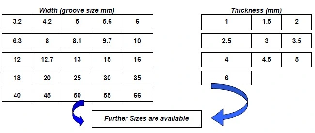 Bronze Filled Guide Tape PTFE Hydraulic Seals