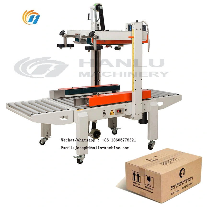 Seal with Tape Automatically Carton Box Packing Machine/ Case Sealer Sealing Machine