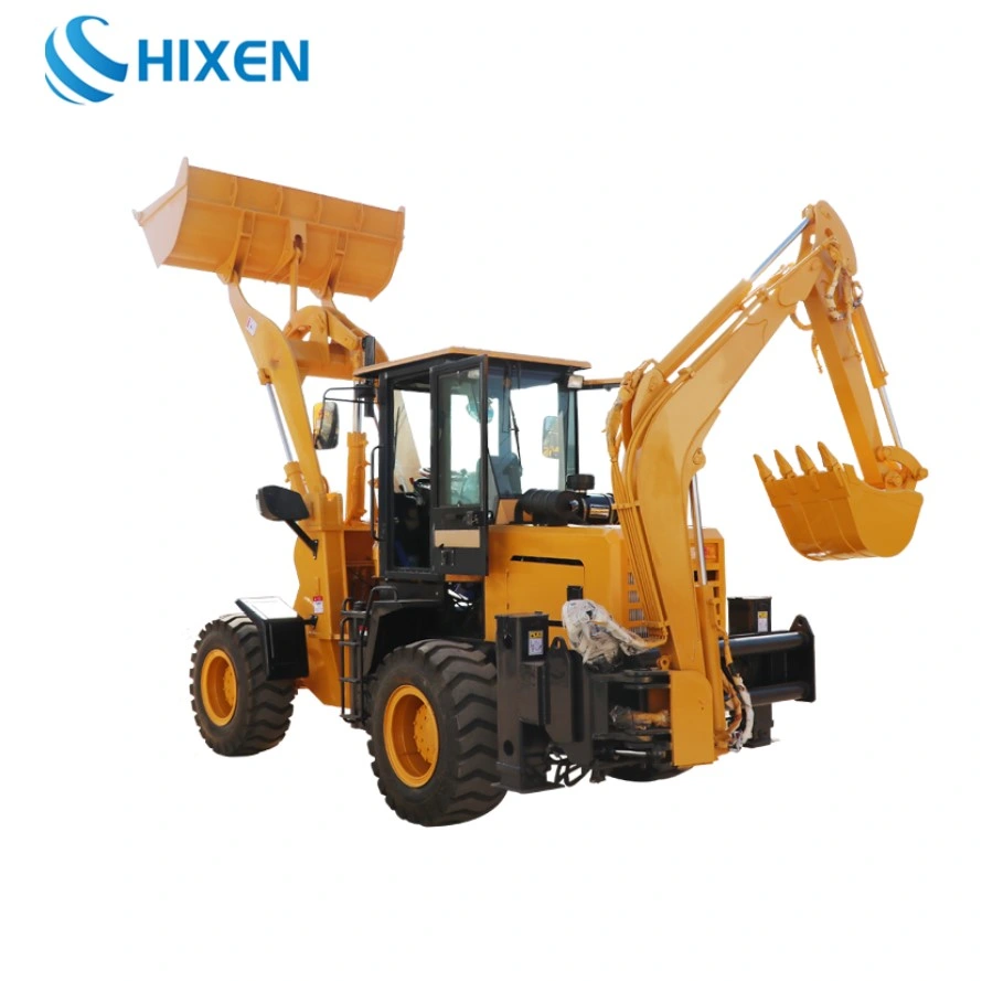 Factory Price Ce Approved Wheel Backhoe Loader Backhoe Loader Wz30-25 Backhoe