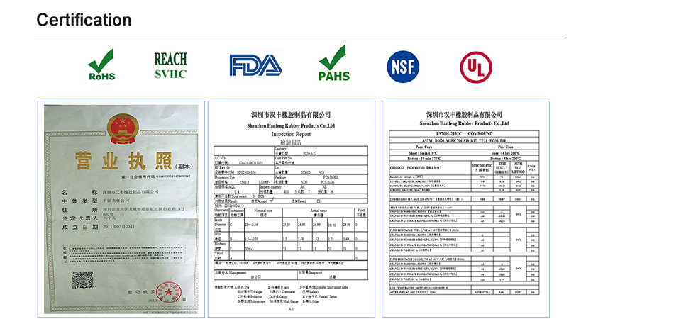 Rubber Valve Seal O Ring NBR Oil Seal