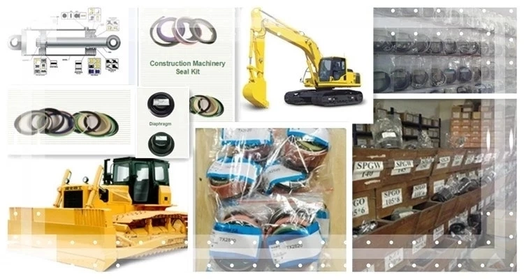 Furukawa Breaker Hammer Rock Hydraulic Seal Kit Hb40g Breaker Repair Seal Kits for Excavator