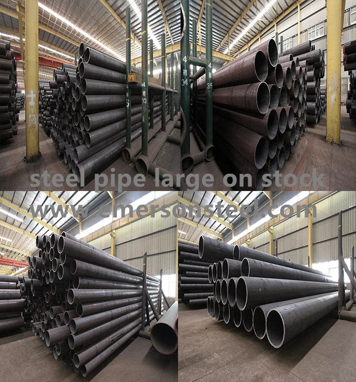 Low Carbon Ms Mild Steel Bevel Ends Seamless Steel Pipe