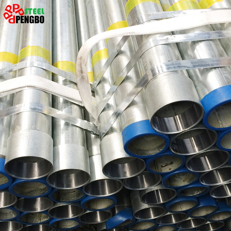 Tianjin Manufacture Gi Conduit Pipe Schedule 40 Galvanized Steel Pipe for Greenhouse