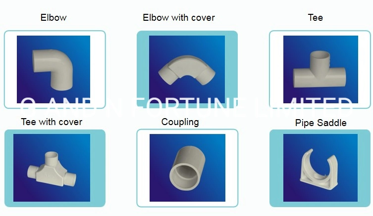 Wholesale Manufacturer PVC Electrical Pipe Fittings for Conduit Wiring