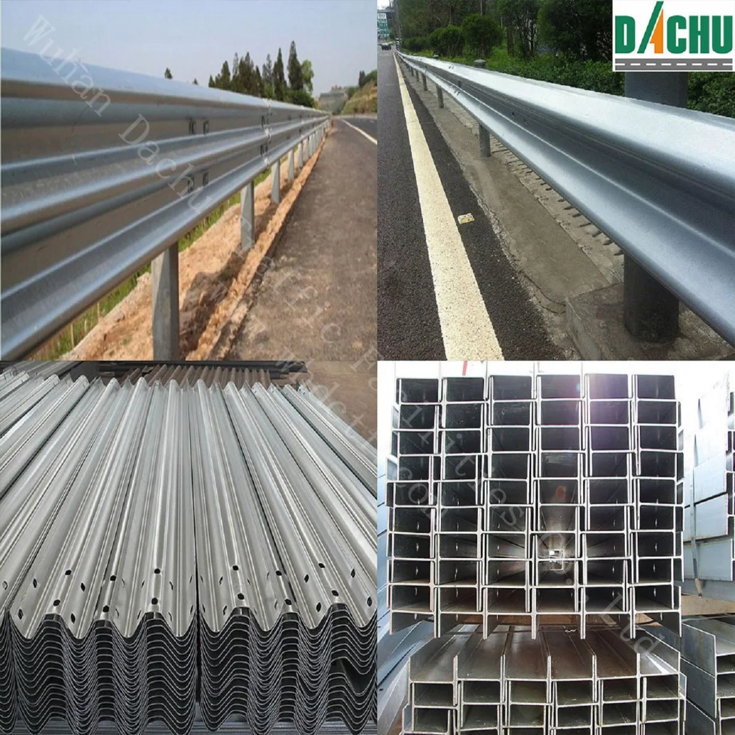 Q235 Steel W Beam Guardrail Sheets China Supplier Wuhan Dachu