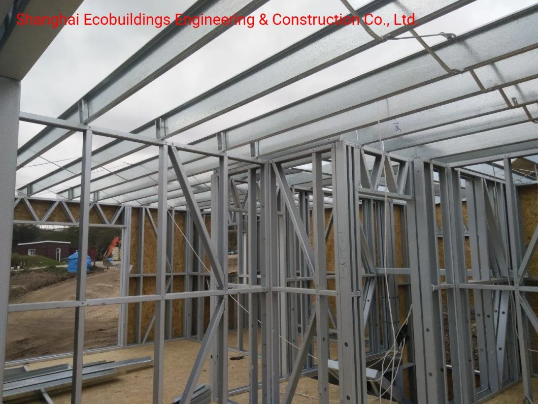 High Quality Steel Structure Modern Design Cold-Formed Steel Prefabricated House From China