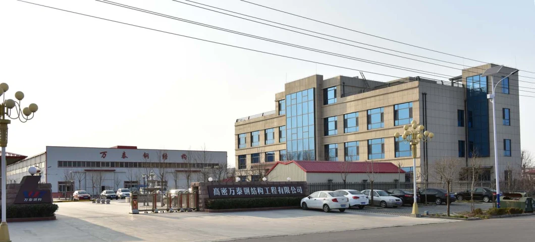2019 Q235&Q345 Prefabricated Steel Building with Steel Beam