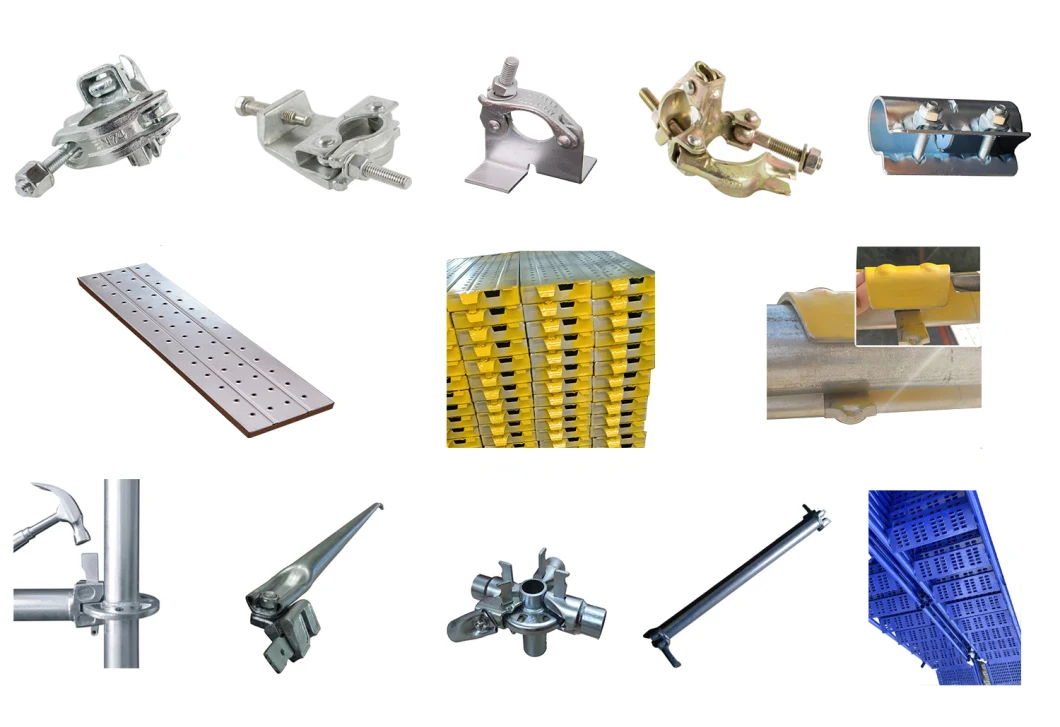 Construction Accessories Solid Hollow Screw Jack for Scaffolding Adjustable Scaffolding