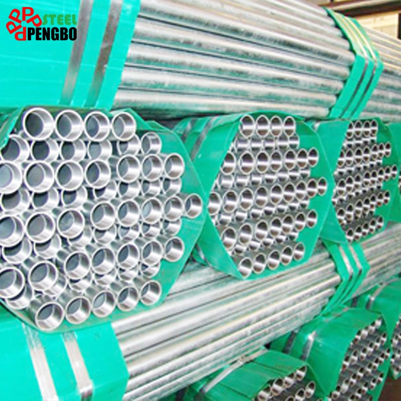 Tianjin Manufacture Gi Conduit Pipe Schedule 40 Galvanized Steel Pipe for Greenhouse