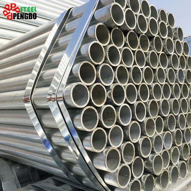 Tianjin Manufacture Gi Conduit Pipe Schedule 40 Galvanized Steel Pipe for Greenhouse